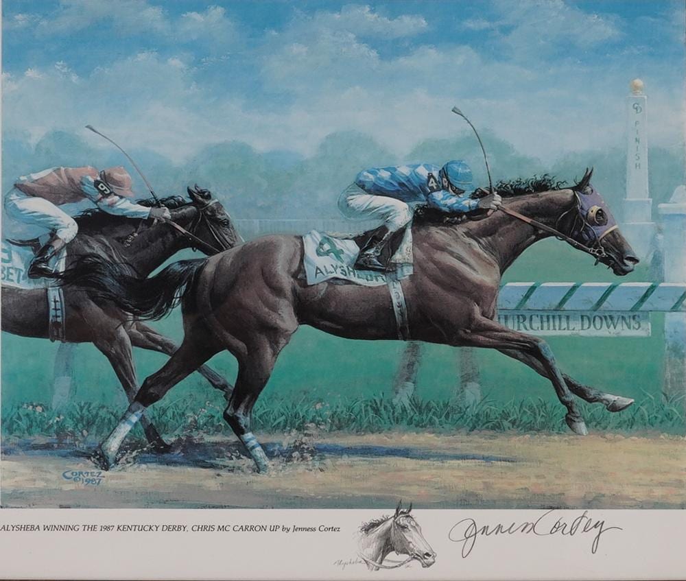 Jenness Cortez comparable auction result: jenness cortez american b 1944 offset lithograph w remarque signed