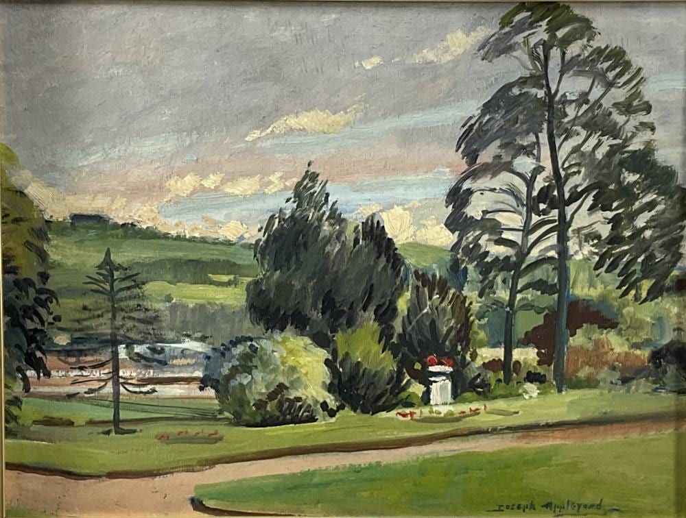 joseph appleyard 1908 1960 oil on board · EJ'S Auction & Appraisal · 2025-12-20 Joseph (1908) Appleyard comparable auction result: joseph appleyard 1908 1960 oil on board