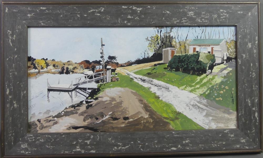 John Austin comparable auction result: john austin nantucket painting