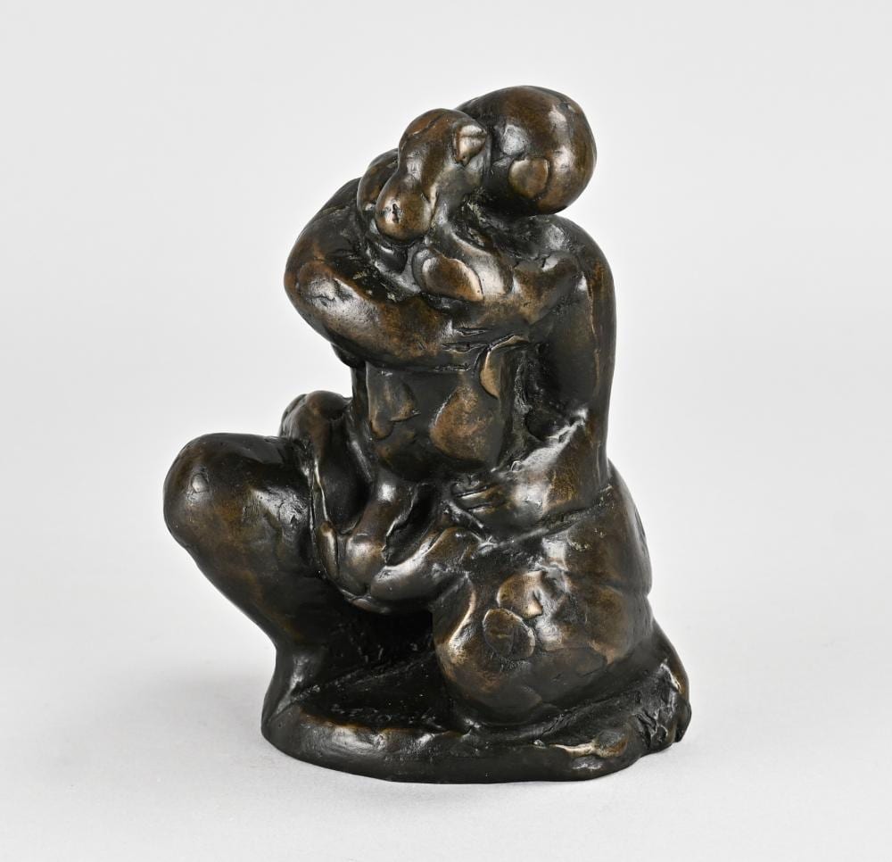 Nicolaas Jonk comparable auction result: nic jonk mother with child