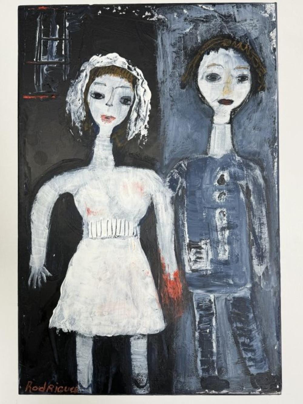 Hegina Rodrigues comparable auction result: hegina rodrigues 20th century oil board