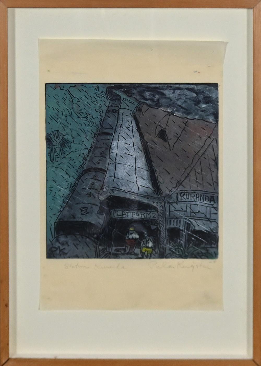 Peter Kingston comparable auction result: peter kingston station karnada 2005