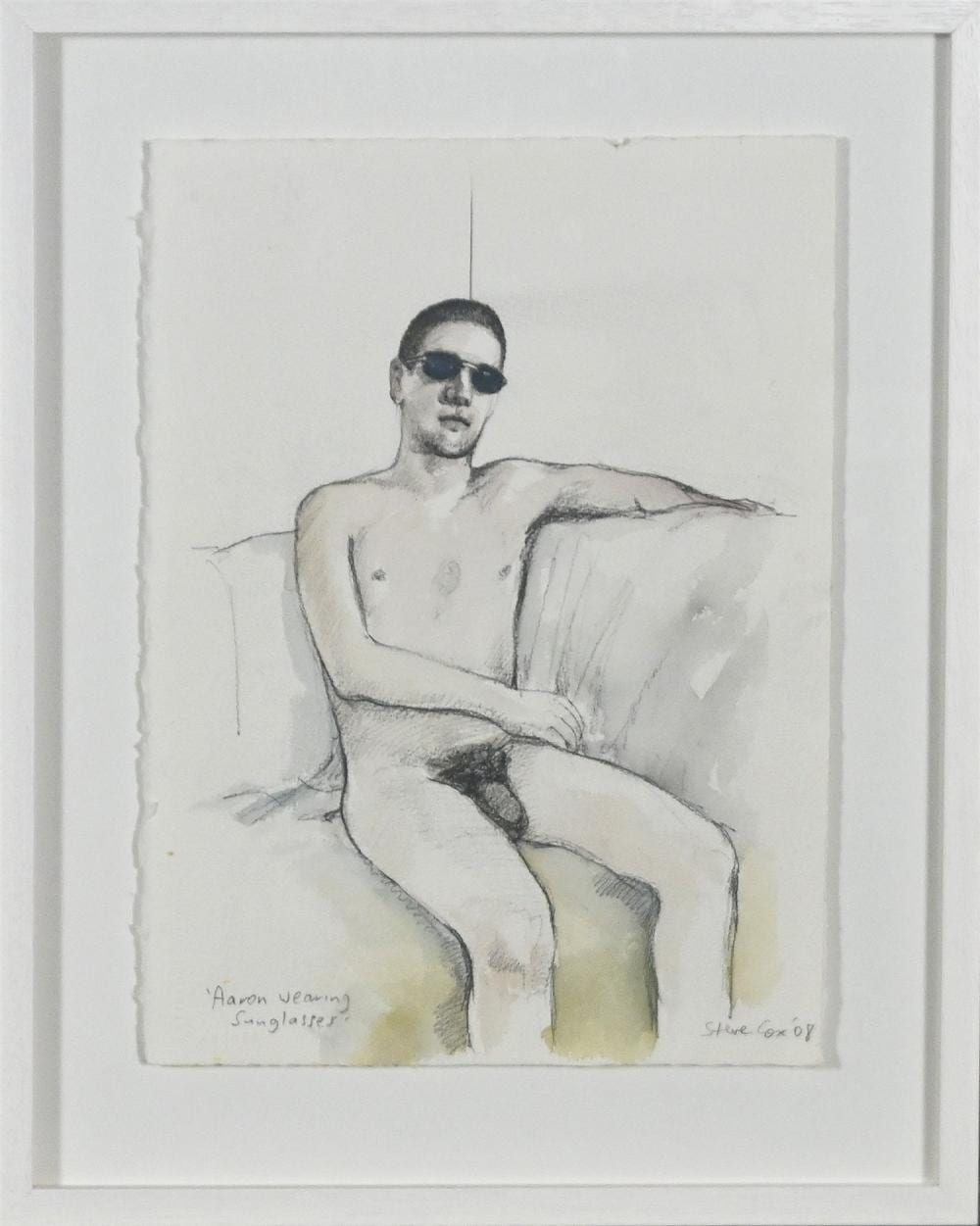 Steven Cox comparable auction result: steven cox aaron wearing sunglasses 2008