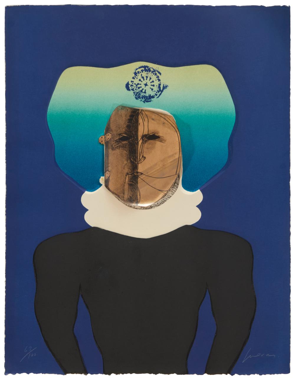 jos luis cuevas 1934 2017 mexican la mascara from the homage to quevedo portfolio 1969 · John Moran Auctioneers · 2026-01-13 José Luis Cuevas comparable auction result: jos luis cuevas 1934 2017 mexican la mascara from the homage to quevedo portfolio 1969
