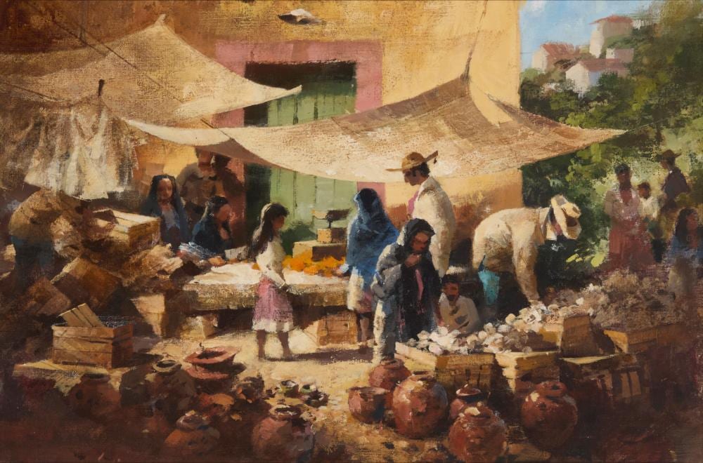 Richmond Irwin Kelsey comparable auction result: richmond irwin kelsey 1905 1987 american the market place