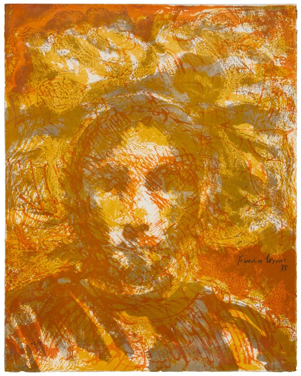 Francisco Corzas comparable auction result: francisco corzas 1936 1983 mexican untitled from the umbr o por la pe a portfolio 1973