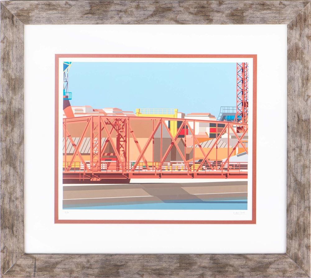 Maluda comparable auction result: maluda s rie os contentores serigrafia sobre papel dim aprox 41 5 x 48 cm