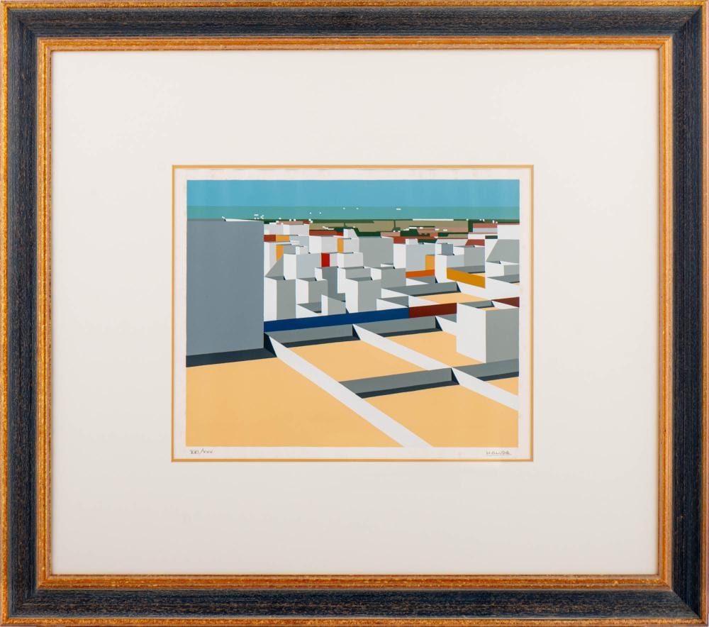 Maluda comparable auction result: maluda serigrafia sobre papel dim aprox 37 x 47 5 cm