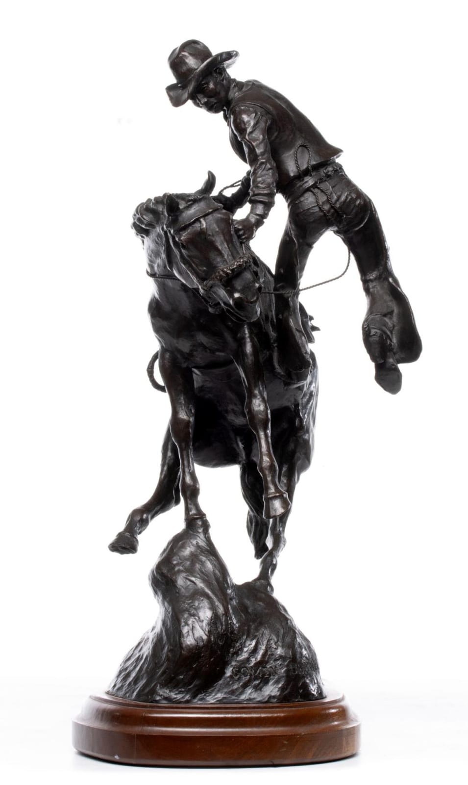 ted long 1932 2007 western motif bronze sculpture · Soulis Auctions · 2025-12-29 Ted Long comparable auction result: ted long 1932 2007 western motif bronze sculpture