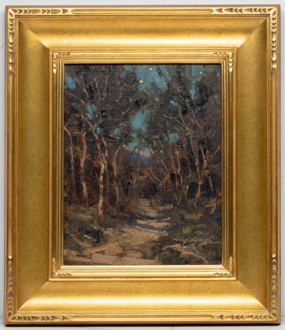 Michael Lynch comparable auction result: michael lynch b 1950 oil on linen