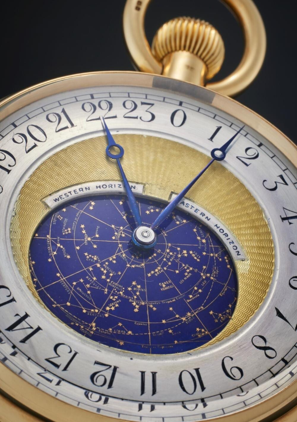 Grosse Pièce' No.16869 | An extraordinary, historically important yellow gold double dialed and double open-faced, minute repeating astronomical watch comparable sale