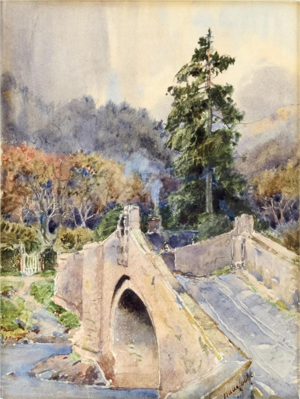 Isaac Cooke comparable auction result: isaac cooke british 1846 1922 llanwrwst bridge north wales