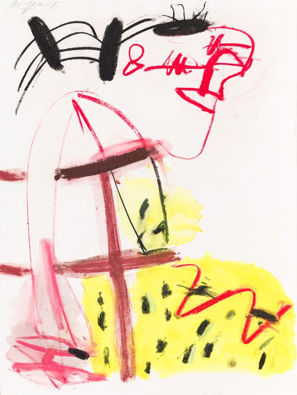 Jürgen Messensee comparable auction result: j rgen messensee ohne titel