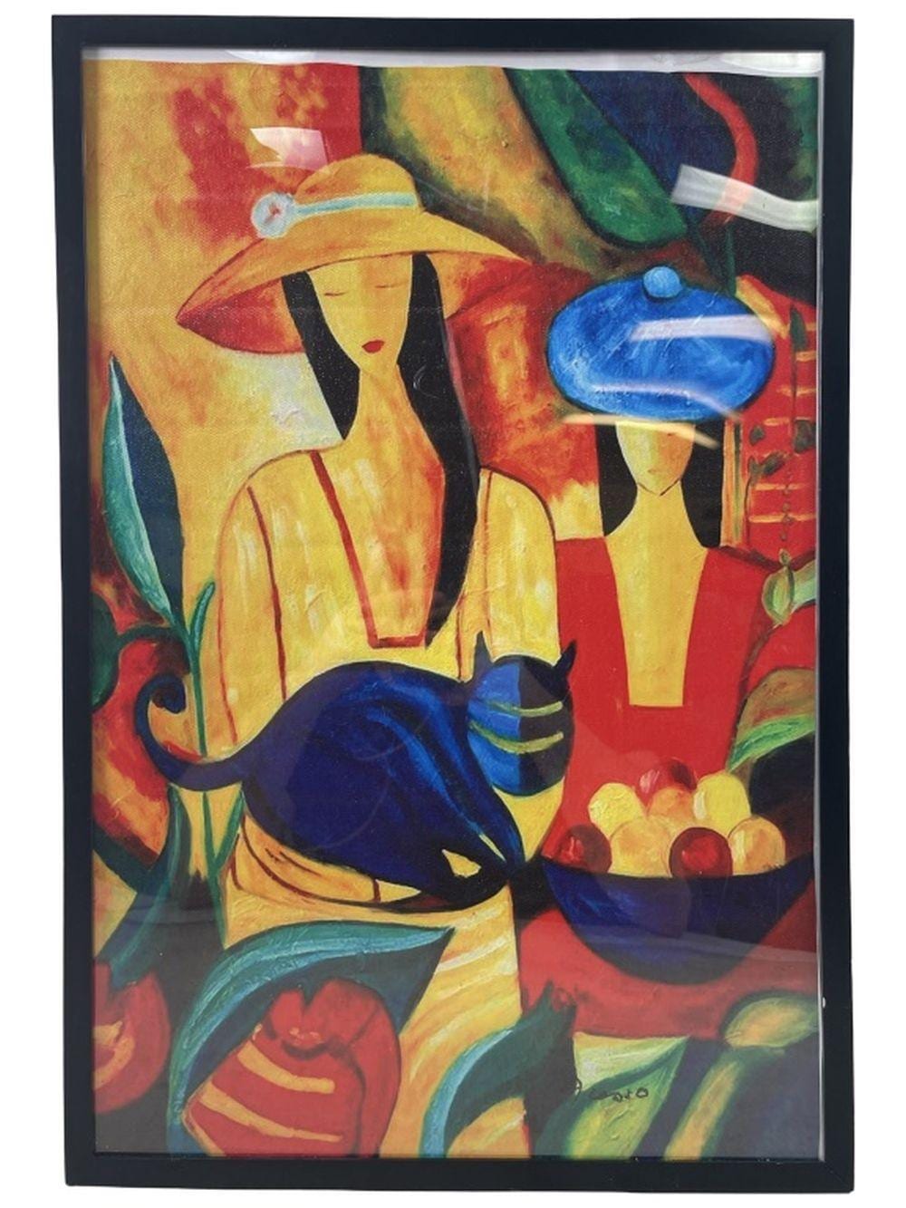 Framed Pablo Picasso Canvas Print sold by R & R Auction INC, lot 5756 — auction record photograph
