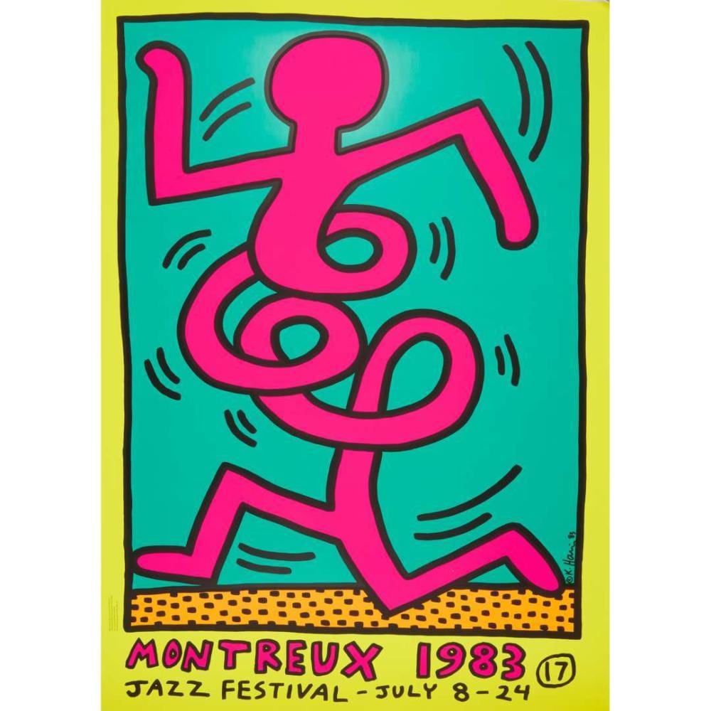 KEITH HARING (AMERICAN 1958-1990) sold by Lyon & Turnbull, lot 146 — auction record photograph
