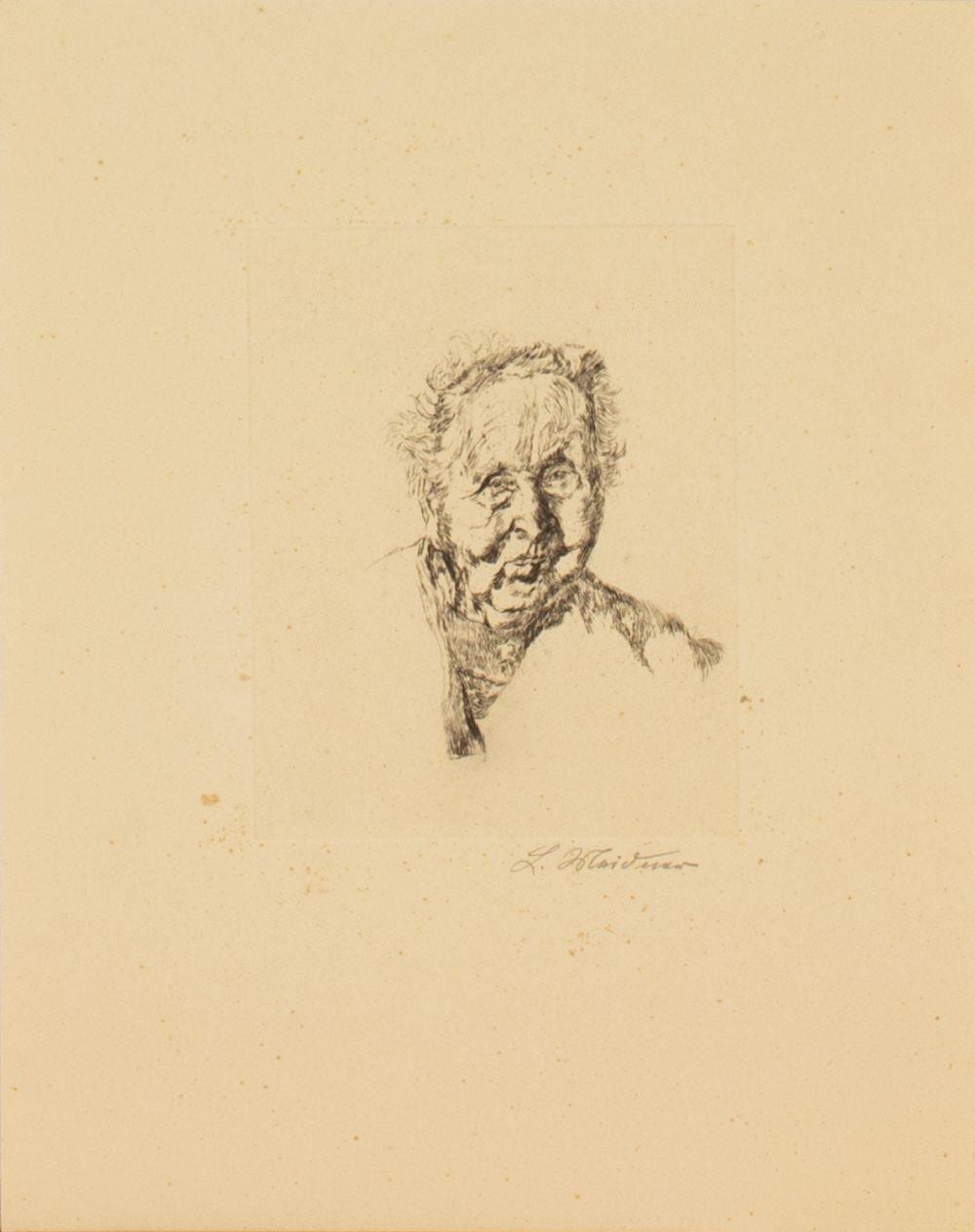 Ludwig Meidner comparable auction result: ludwig meidner