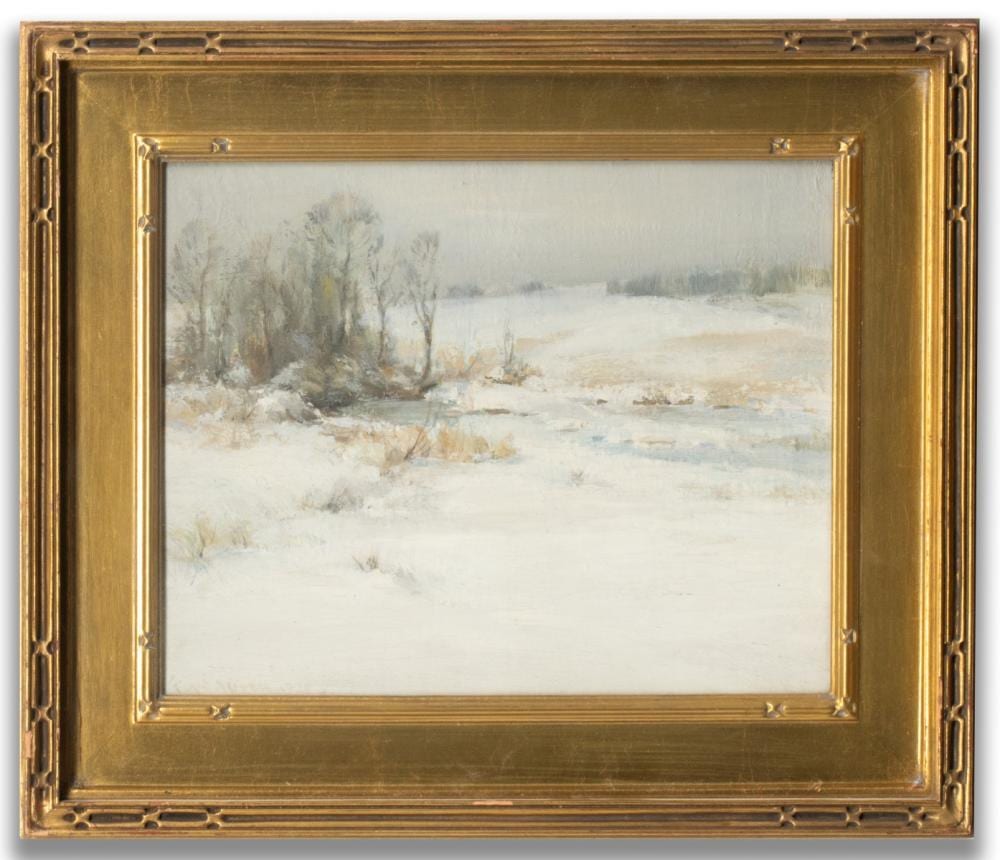 Frank W. Loven comparable auction result: frank w loven 1868 1951 oil in newcomb macklin frame