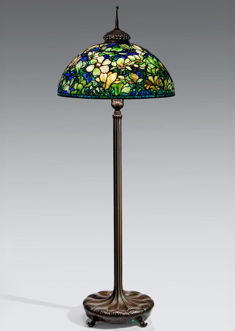 An Important and Rare "Magnolia" Floor Lamp comparable sale