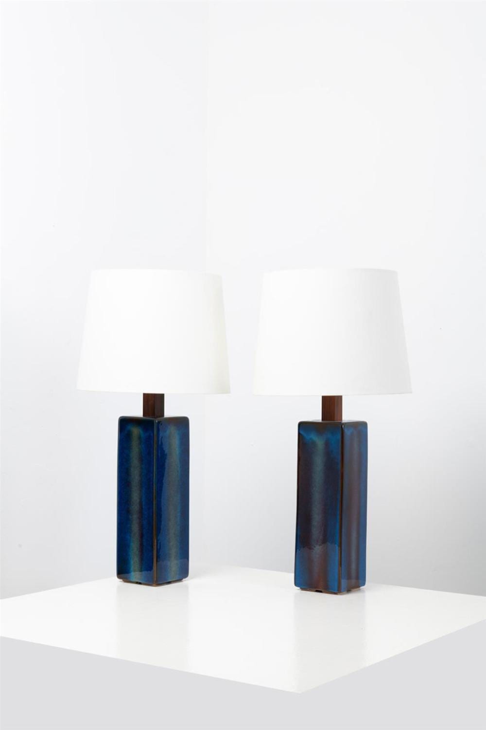 Einer Johansen comparable auction result: einar johansen 1905 1992 pair of lamps