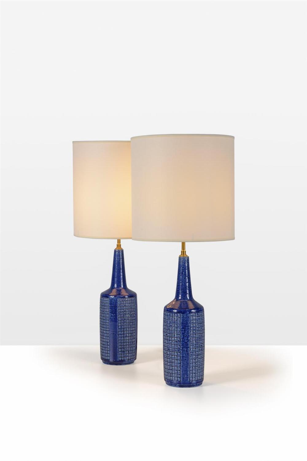 Per Linnemann-Schmidt comparable auction result: per linnemann schmidt 1912 1999 set of two table lamps