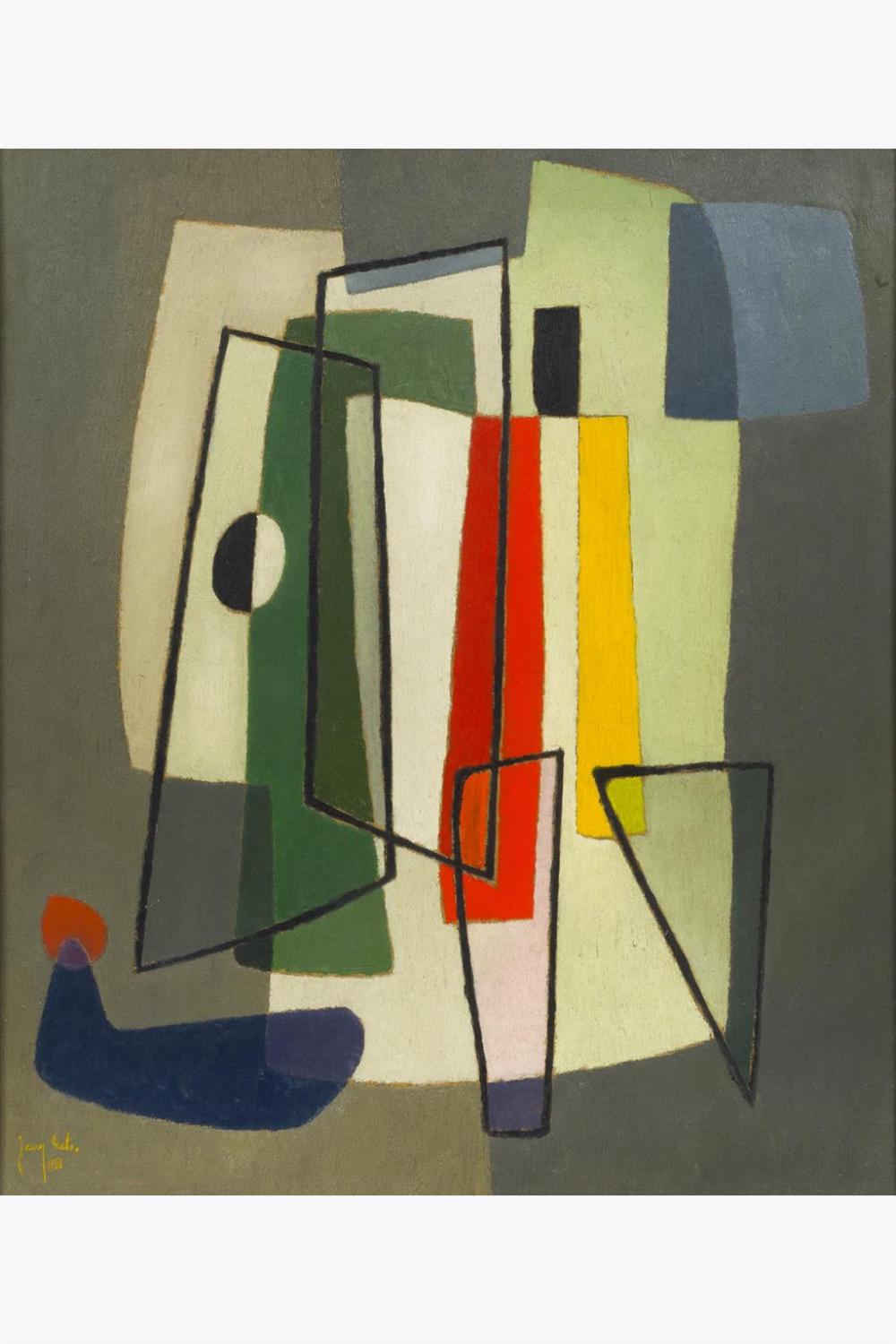 Jean Rets comparable auction result: jean rets 1910 1998 untitled 1950