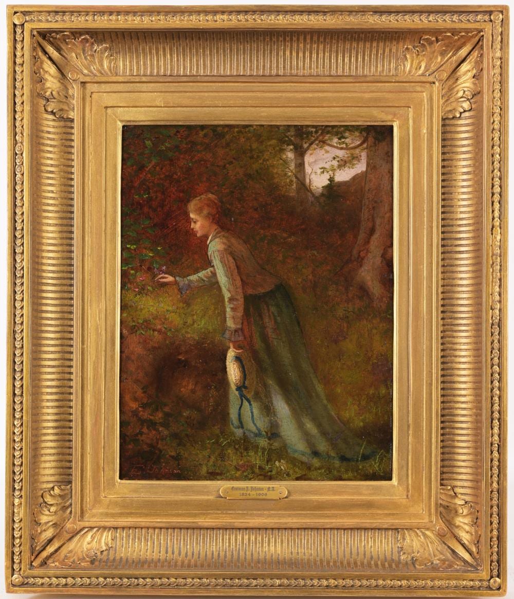 Eastman Johnson comparable auction result: eastman johnson american 1824 1906