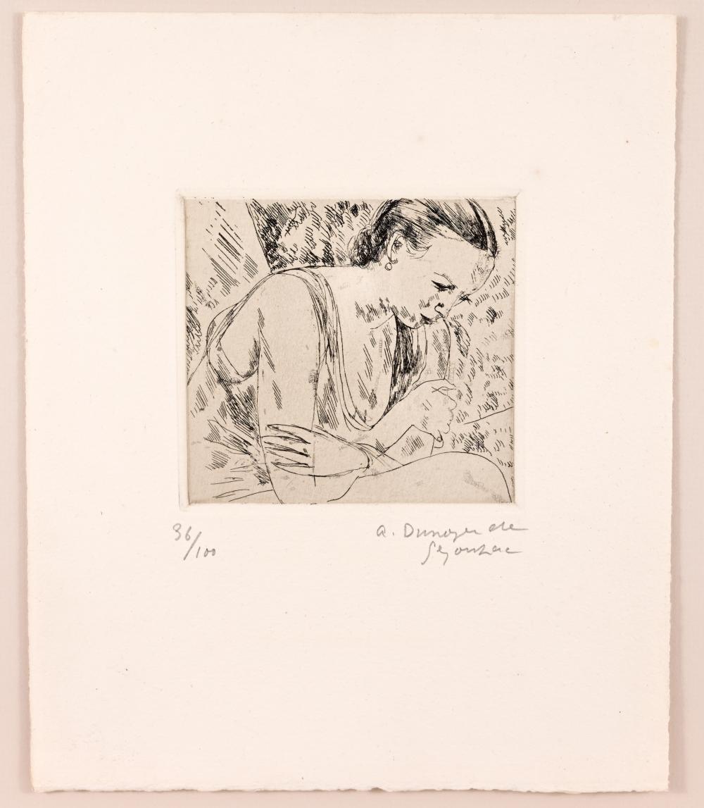 Andre Dunoyer de Segonzac comparable auction result: andre dunoyer de segonzac french 1884 1974