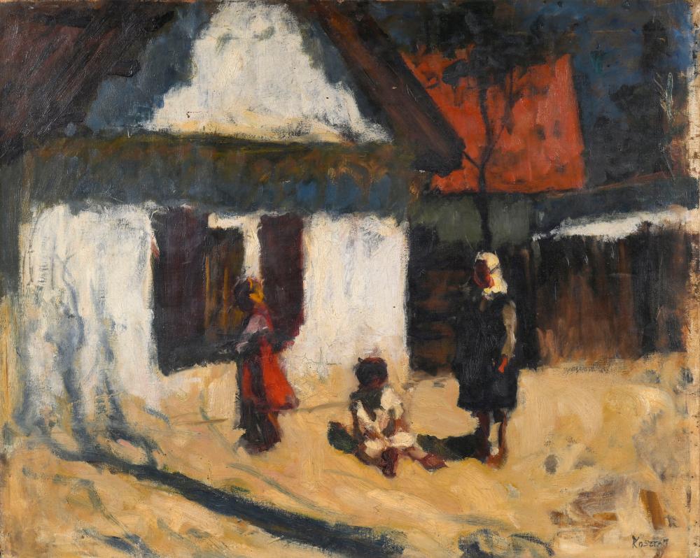 József Koszta comparable auction result: j zsef koszta brasso1861 budapest 1949