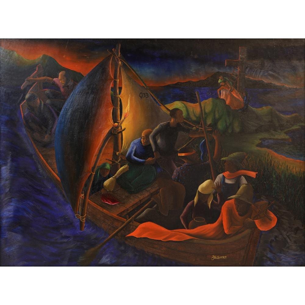 Jacques Gourgue comparable auction result: jacques enguerrand gourgue haitian 1930 1996