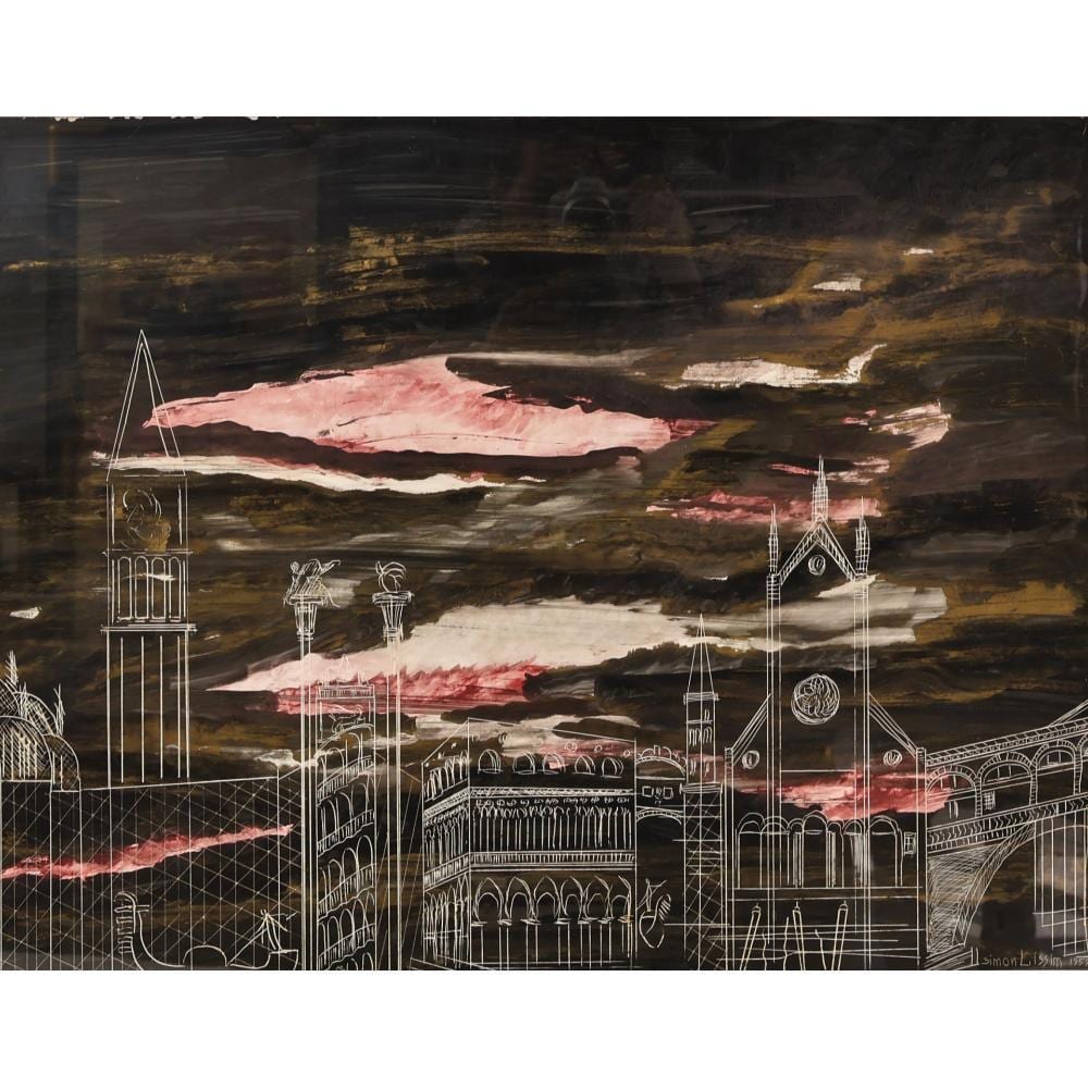 Simon Lissim comparable auction result: simon lissim ukrainian american 1900 1981
