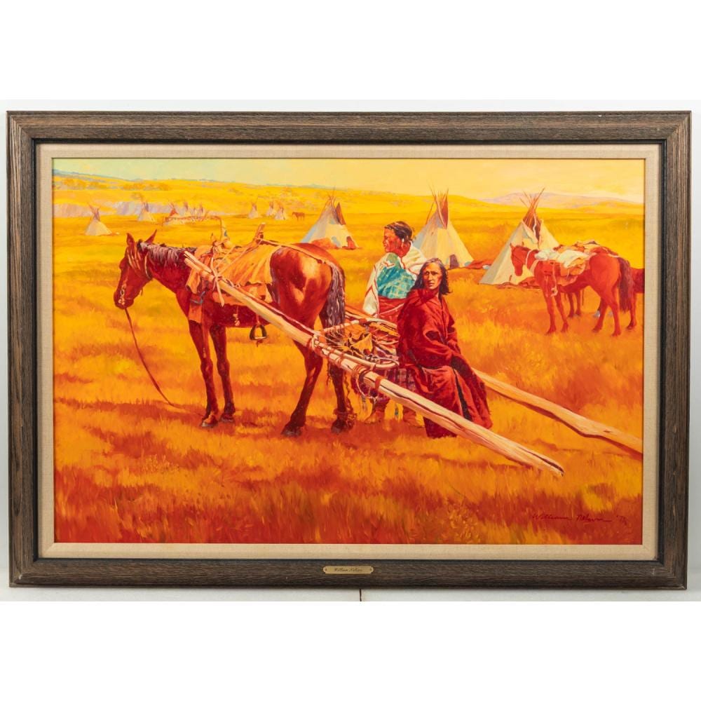 William Nelson comparable auction result: william nelson american b 1942