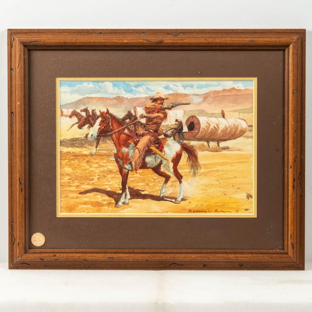 William Nelson comparable auction result: william nelson american b 1942