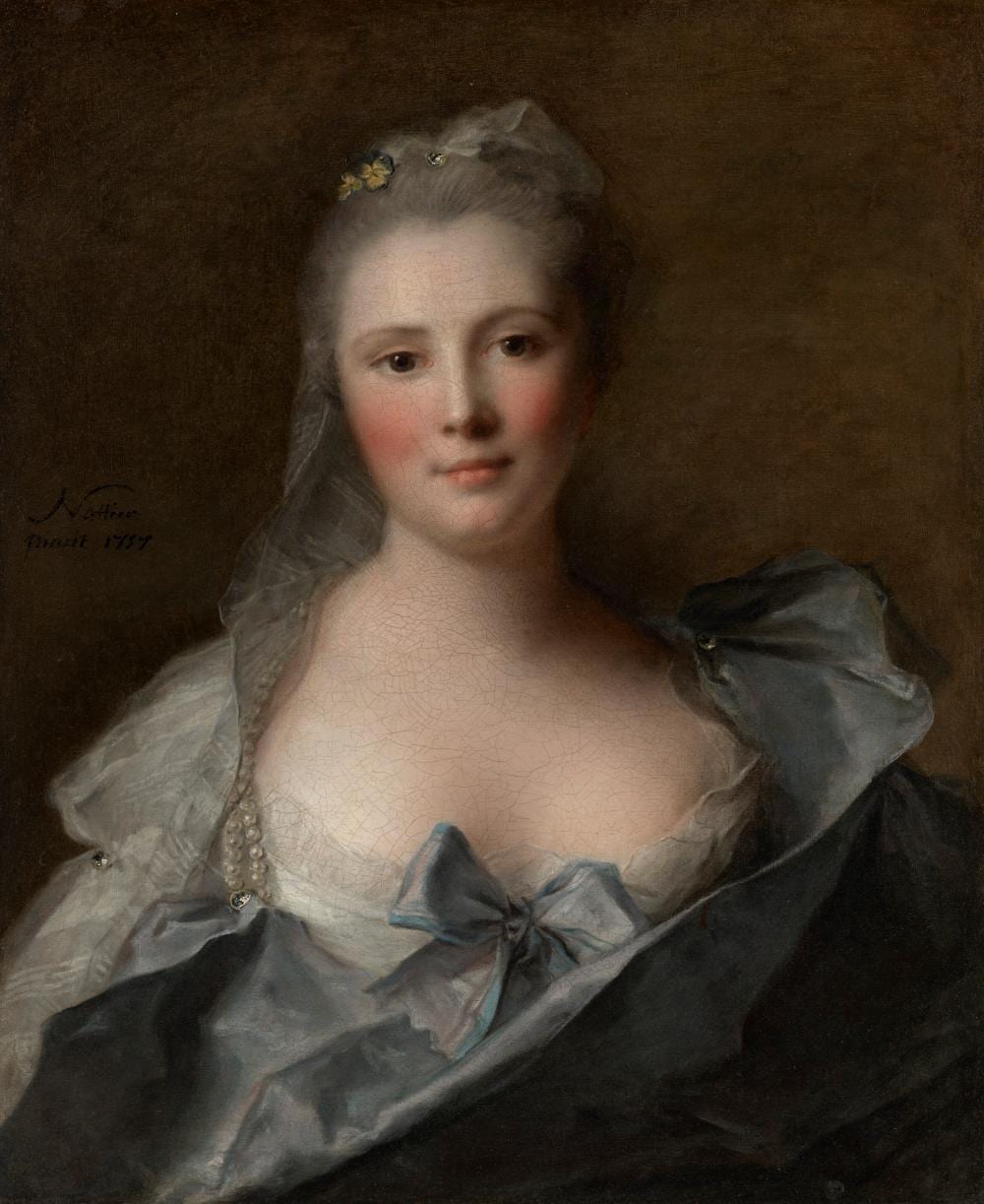 Jean-Marc Nattier comparable auction result: jean marc nattier paris 1685 1766 portrait of marie th r se marsollier