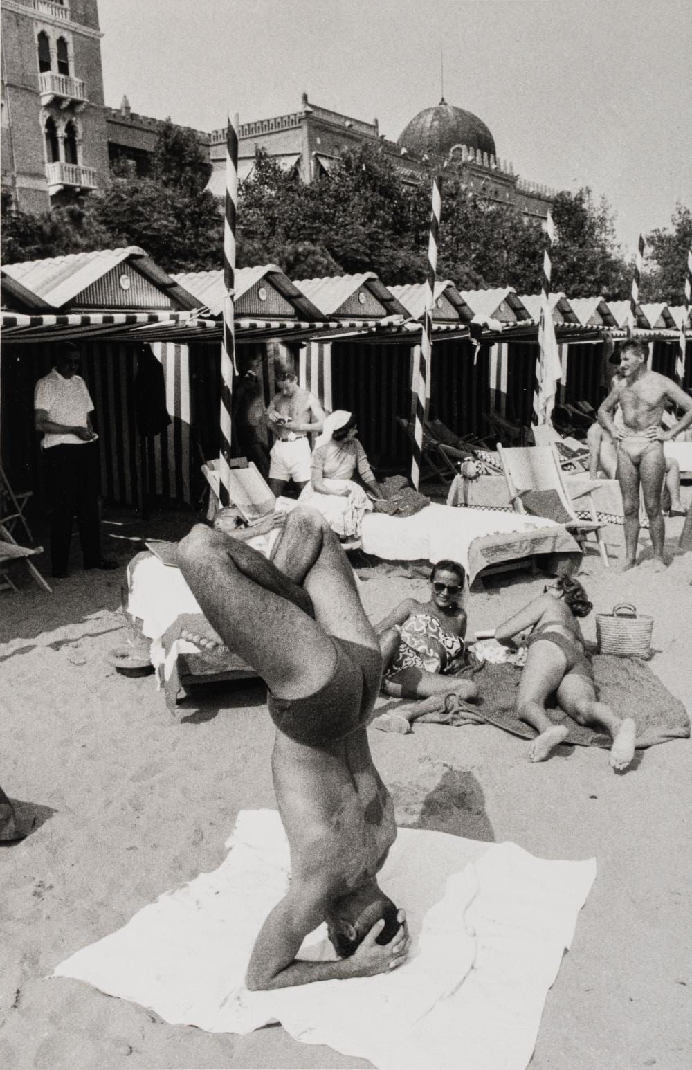 Mario de Biasi comparable auction result: mario de biasi 1923 2013 venezia spiaggia dell excelsior 1957