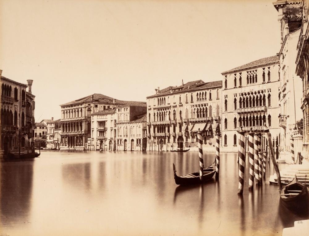 Carlo Naya comparable auction result: carlo naya 1816 1882 venezia canal grande 1860s 1870s