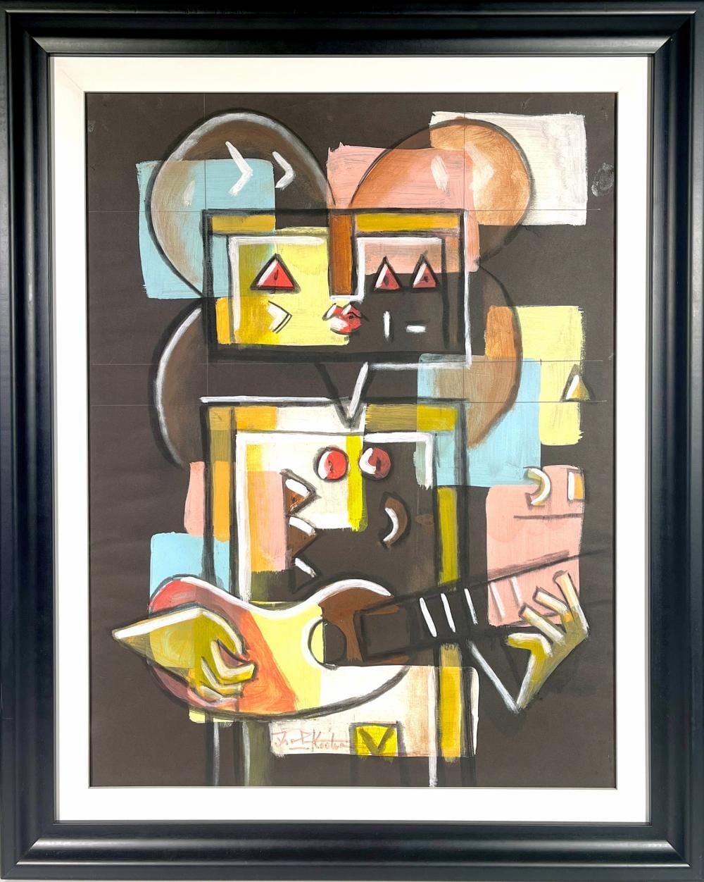 Ibrahim Kodra comparable auction result: ibrahim kodra senza titolo 80