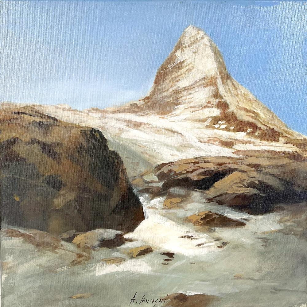 Agostino Cancogni comparable auction result: agostino cancogni la montagna