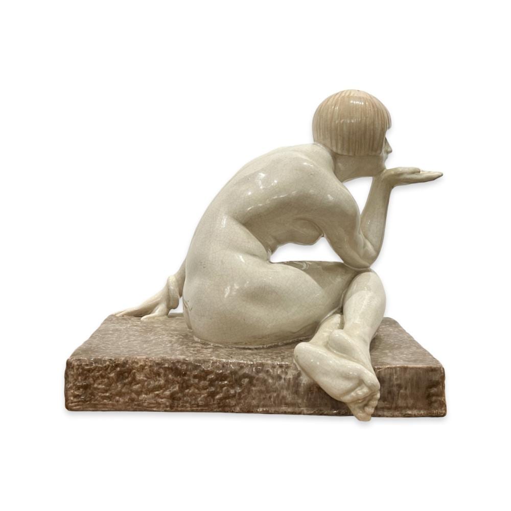 maurice guiraud rivi re french b 1881 a large glazed terracotta figure of a girl · Curated Auctions · 2026-01-15 Maurice Guiraud-Rivière comparable auction result: maurice guiraud rivi re french b 1881 a large glazed terracotta figure of a girl