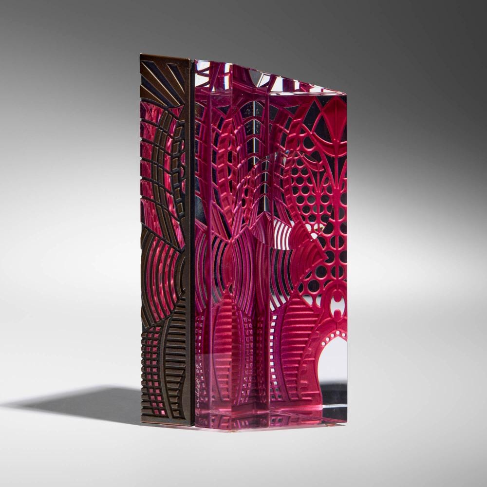 jose chardiet red labyrinth · Rago Arts and Auction Center · 2026-01-15 Jose Chardiet comparable auction result: jose chardiet red labyrinth
