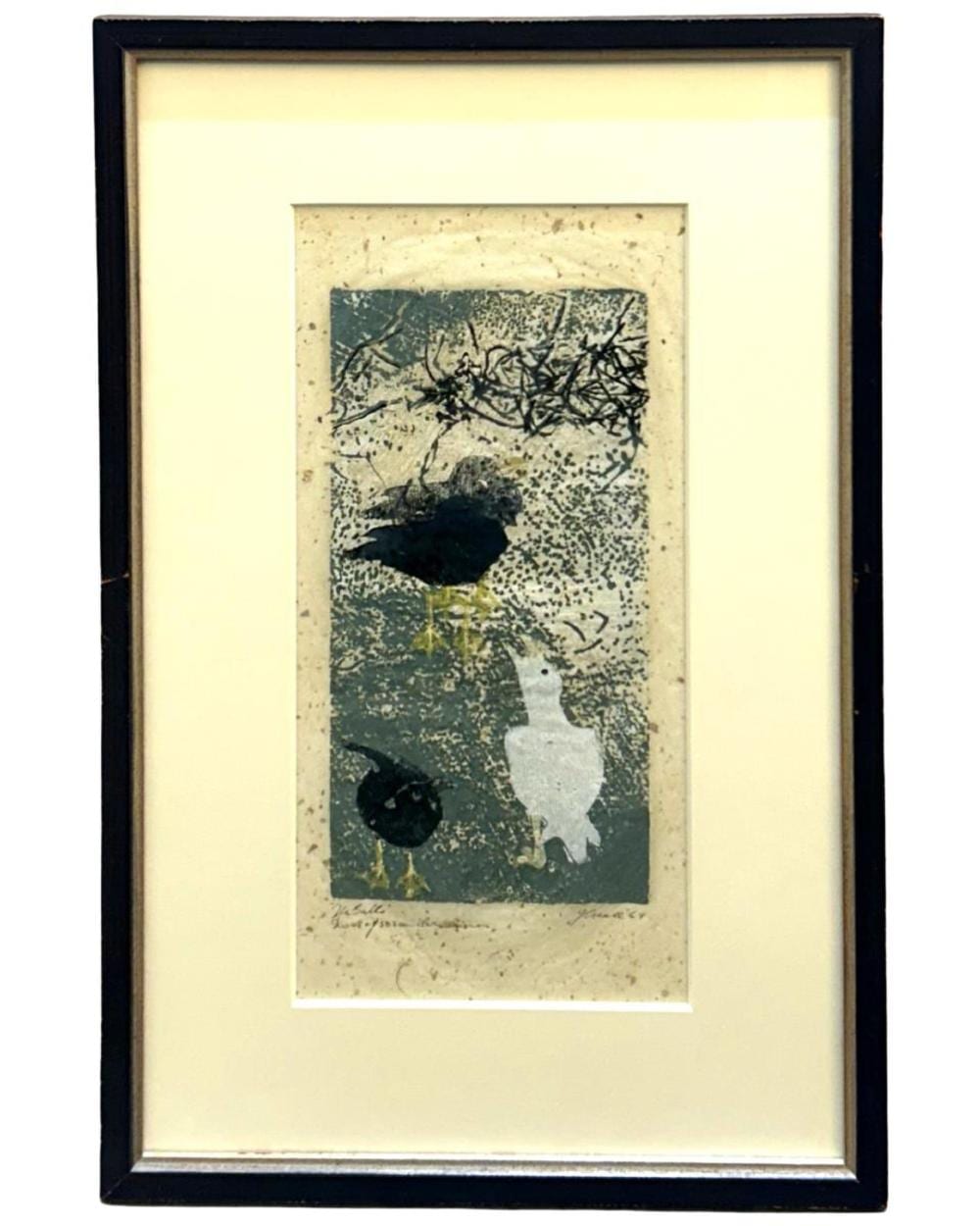 Glen Adolph Krause comparable auction result: signed glen adolph krause the gulls lithograph