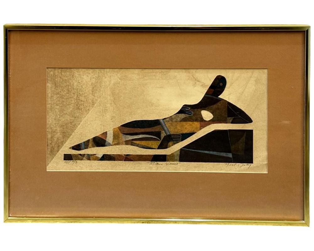 Neal Doty comparable auction result: ap signed neal doty titian venus lithograph