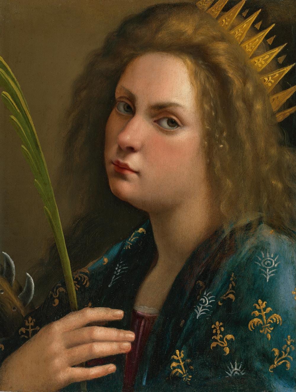 Artemisia Gentileschi comparable auction result: artemisia gentileschi rome 1593 after 1654 naples self portrait as sai