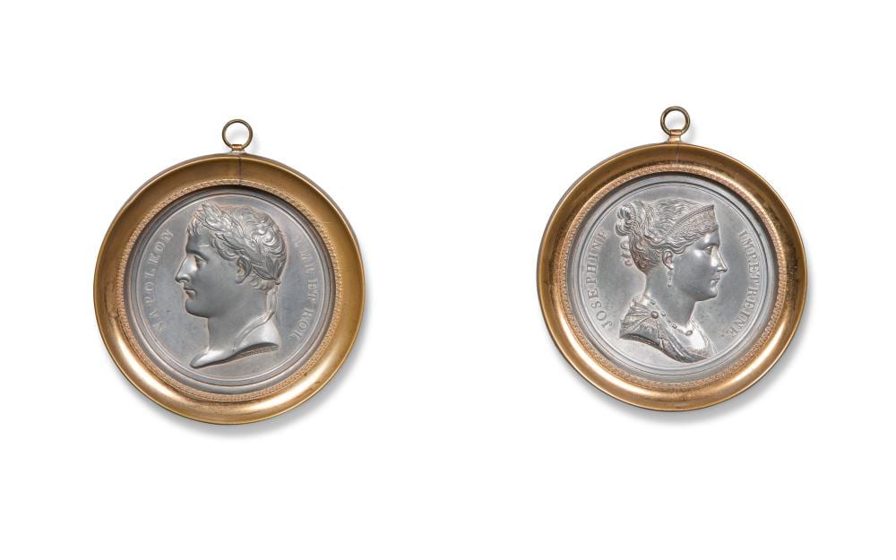 Bertrand Andrieu comparable auction result: jean bertrand andrieu bordeaux 1761 1822 paris a pair of portrait meda