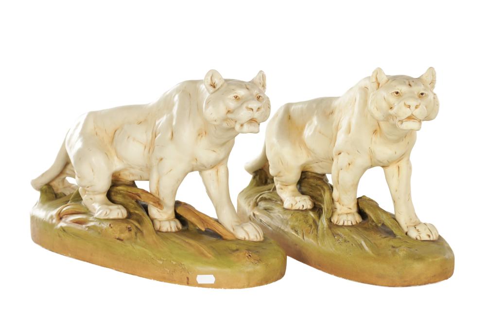otto jarl 1865 1915 a collection of two art nouveau large porcelain royal dux lionesses · Hutchinson Scott Limited · 2026-01-20 Otto Jarl comparable auction result: otto jarl 1865 1915 a collection of two art nouveau large porcelain royal dux lionesses
