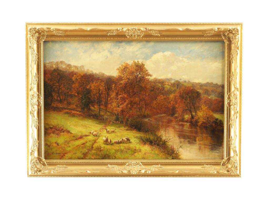 James Henry Crossland comparable auction result: james henry crossland british 1852 1939 a 19th century oil on canvas