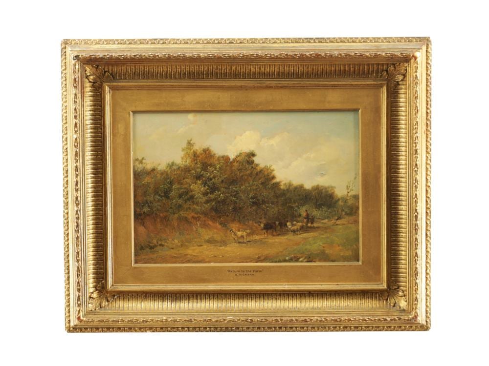 alfred vickers british 1786 1868 a late 18th early 19th century oil on board · Hutchinson Scott Limited · 2026-01-21 Alfred Vickers comparable auction result: alfred vickers british 1786 1868 a late 18th early 19th century oil on board