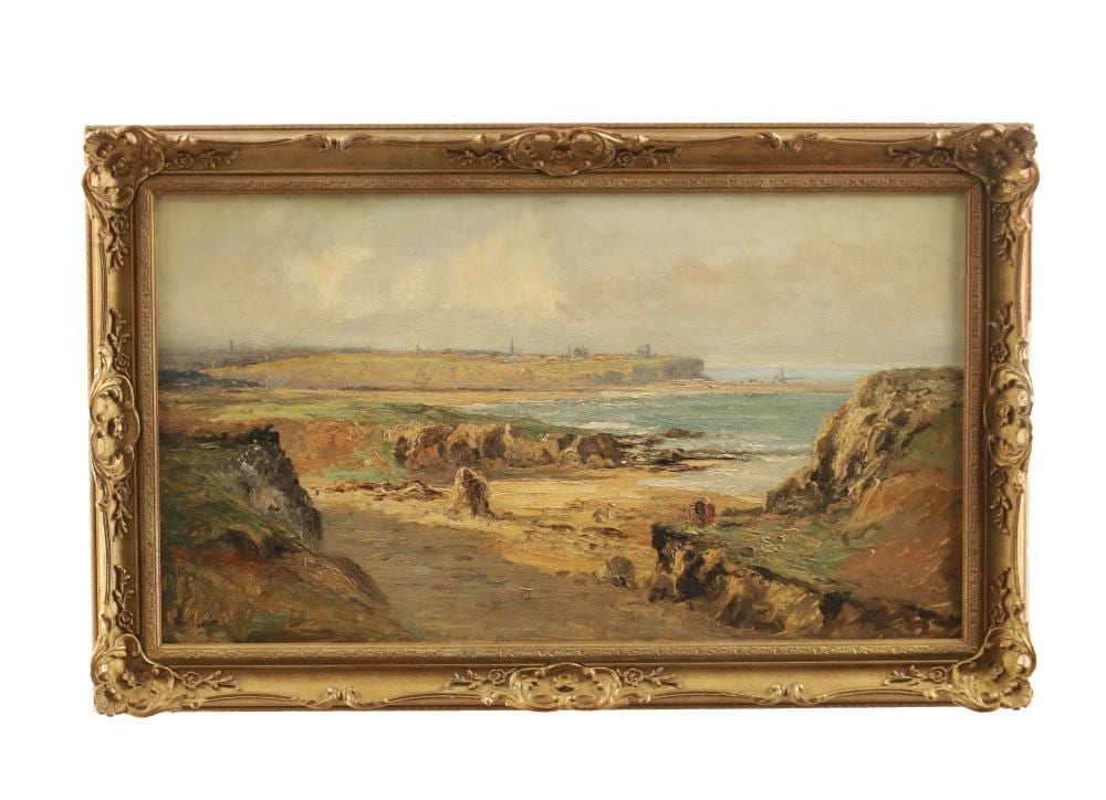 Frank Thomas Carter comparable auction result: frank thomas carter 1853 1934 a late 19th early 20th century oil on canvas of south shields