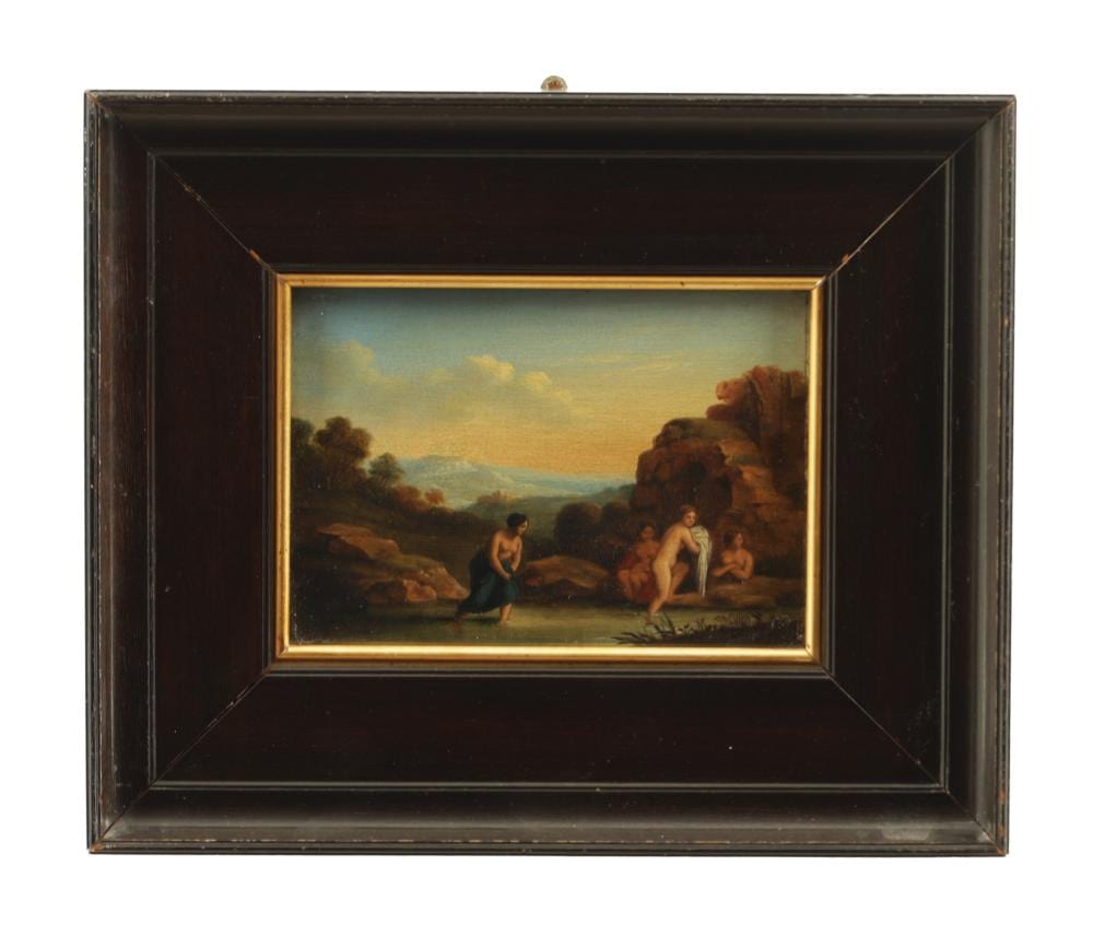 Cornelis van Poelenburgh comparable auction result: cornelis van poelenburgh 1594 1667 an early 17th century oil on board