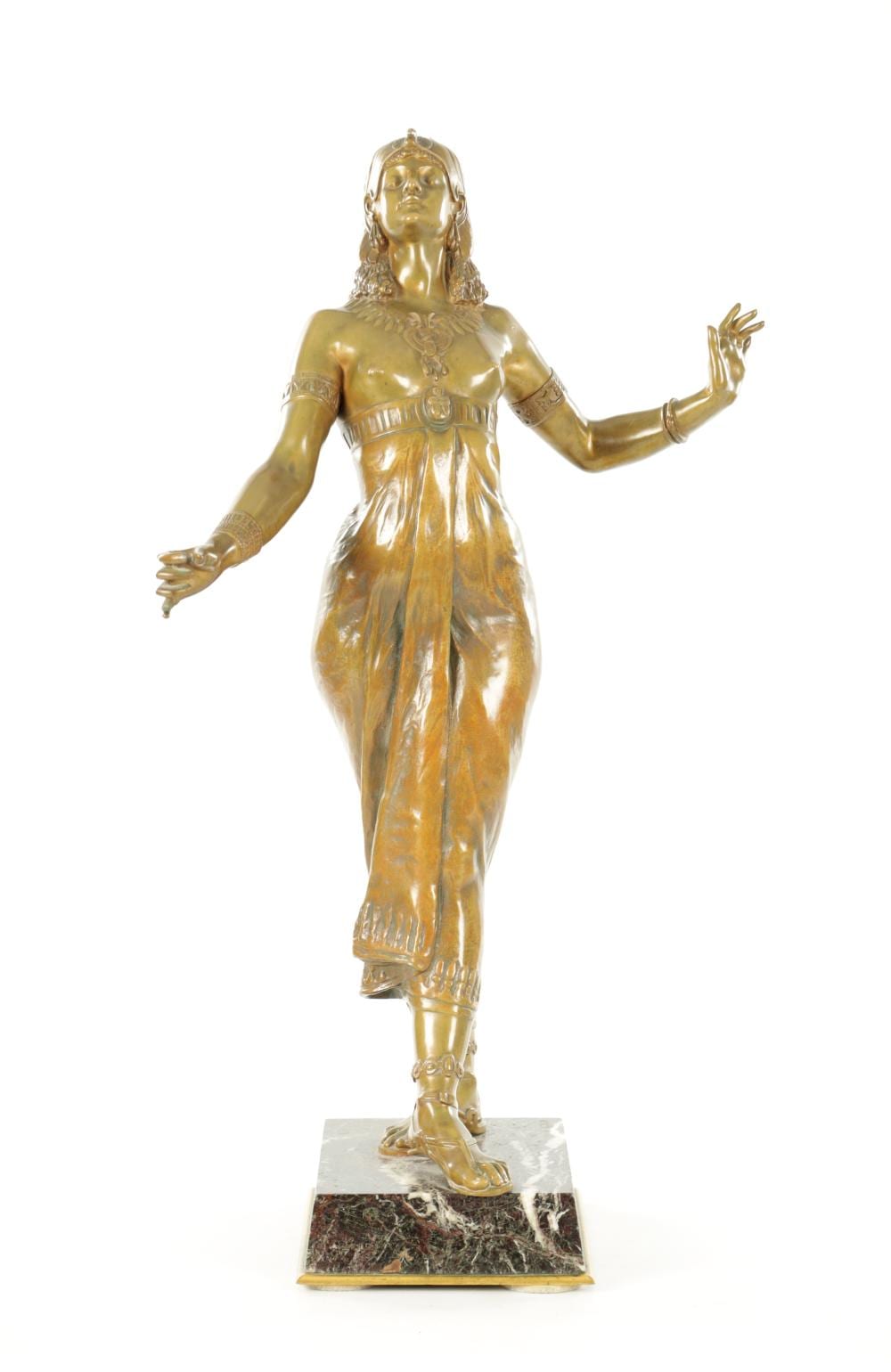 George Colin comparable auction result: george colin french 1876 1917 a large art nouveau patinated bronze sculpture