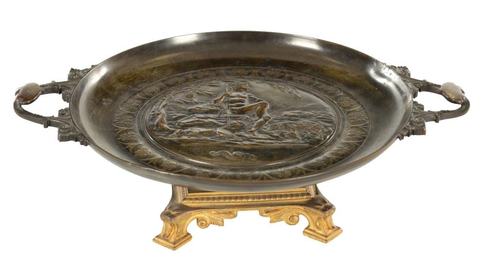 Alfred Pierre Richard comparable auction result: alfred pierre richard france 1844 1884 a 19th century bronze and gilt tazza